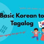 basic korean tagalog