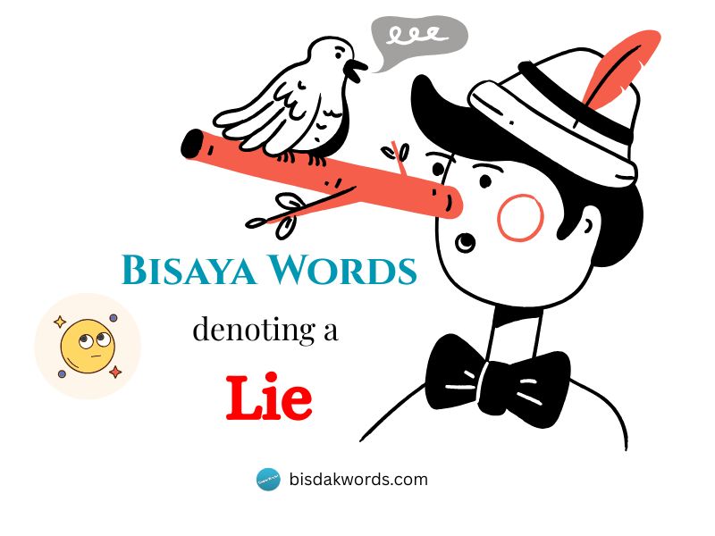 bisaya words which means lie