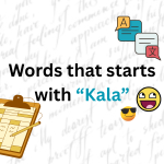 kala words