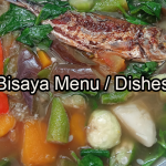 bisaya menu dishes
